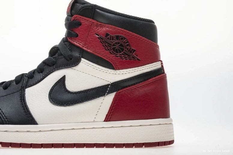 555088-610 Bred Jordan Retro Toe 1 High Air OG 0407